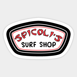 Fast Times - Spicoli's Surf Shop Sticker